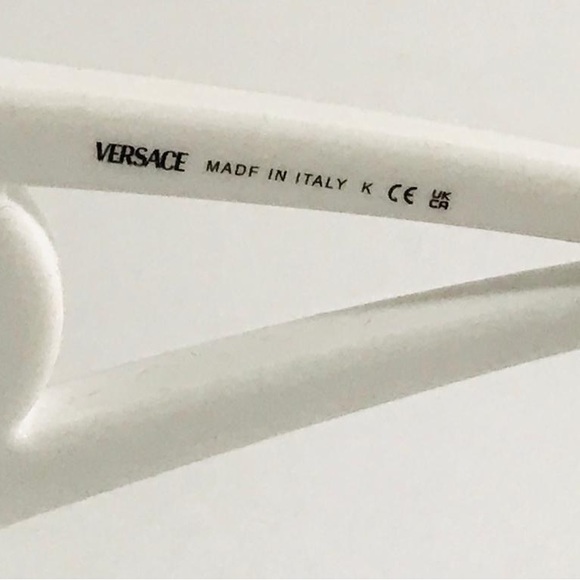 New Versace Clear Shield Ladies Sunglasses VE4393 401/1W 46 - Picture 12 of 16